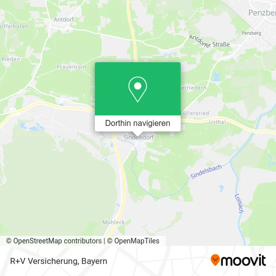 R+V Versicherung Karte