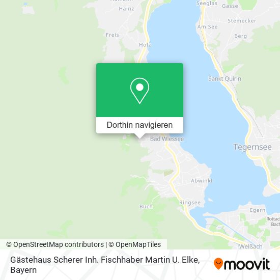 Gästehaus Scherer Inh. Fischhaber Martin U. Elke Karte