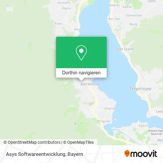 Asys Softwareentwicklung Karte