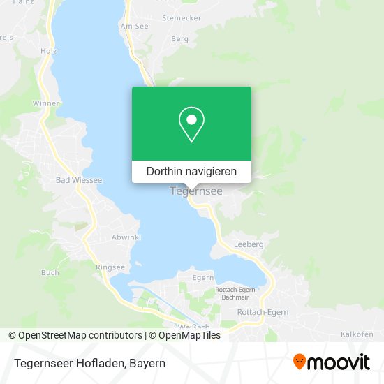 Tegernseer Hofladen Karte