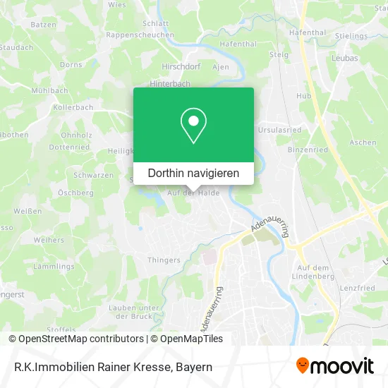 R.K.Immobilien Rainer Kresse Karte