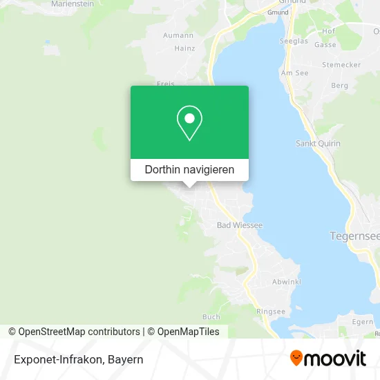 Exponet-Infrakon Karte