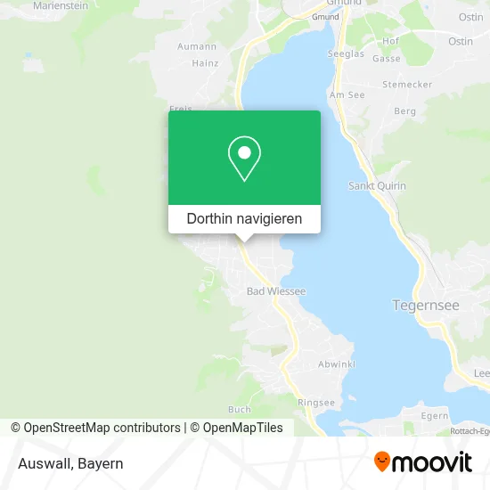 Auswall Karte