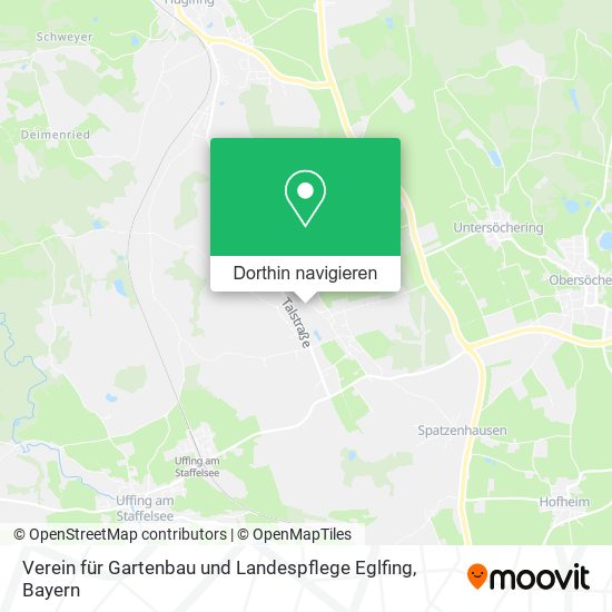 Verein für Gartenbau und Landespflege Eglfing Karte