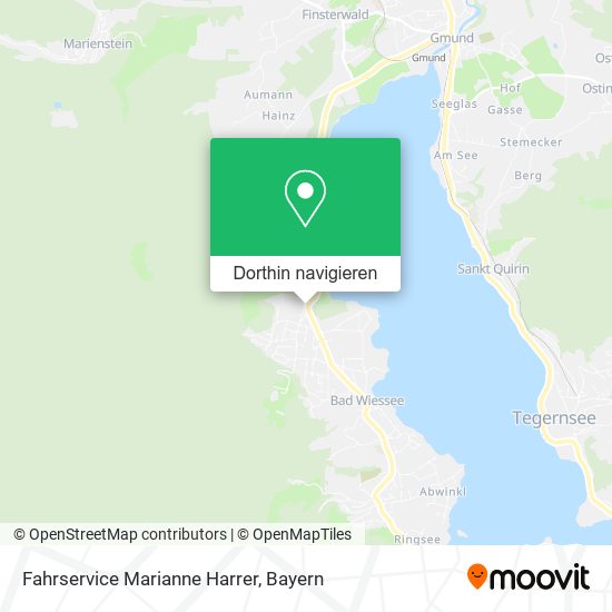 Fahrservice Marianne Harrer Karte