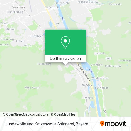Hundewolle und Katzenwolle Spinnerei Karte