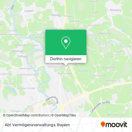 Abt Vermögensverwaltungs Karte