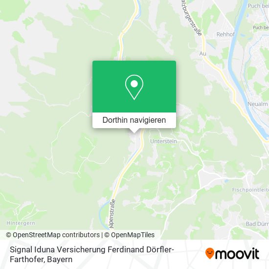 Signal Iduna Versicherung Ferdinand Dörfler-Farthofer Karte