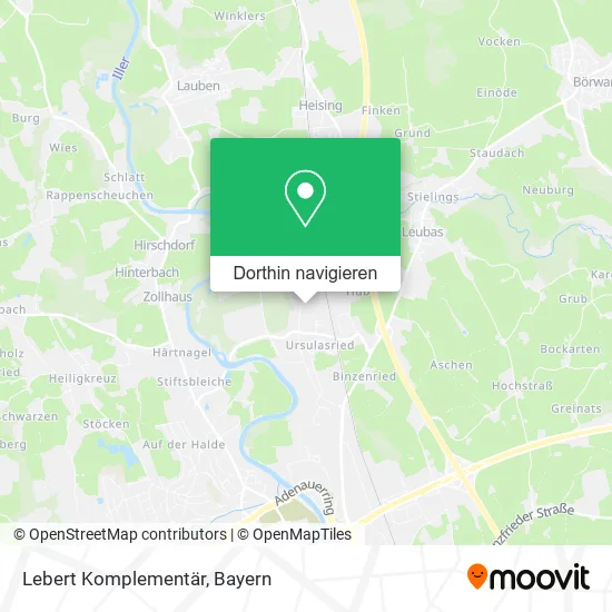 Lebert Komplementär Karte