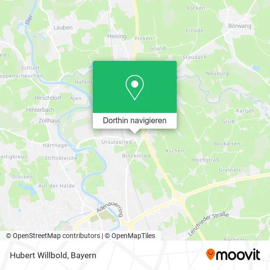 Hubert Willbold Karte
