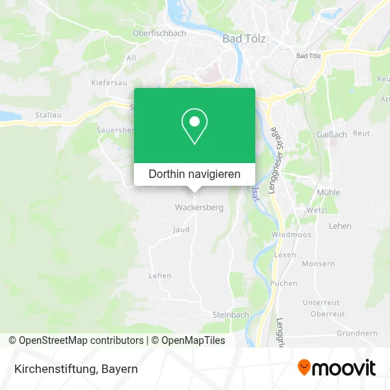 Kirchenstiftung Karte