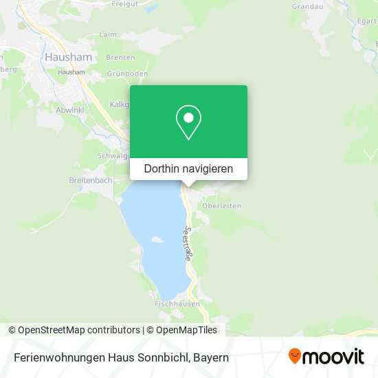 Ferienwohnungen Haus Sonnbichl Karte
