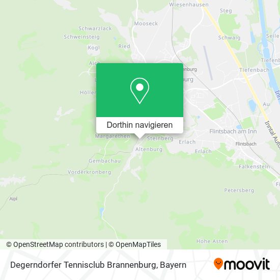 Degerndorfer Tennisclub Brannenburg Karte
