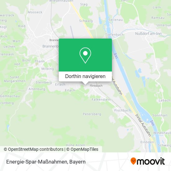 Energie-Spar-Maßnahmen Karte