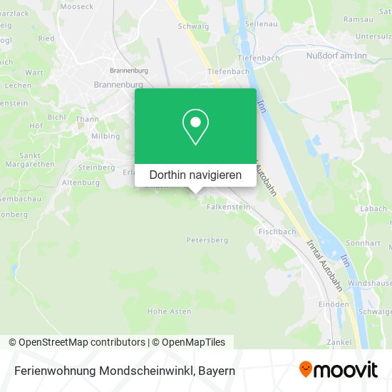 Ferienwohnung Mondscheinwinkl Karte