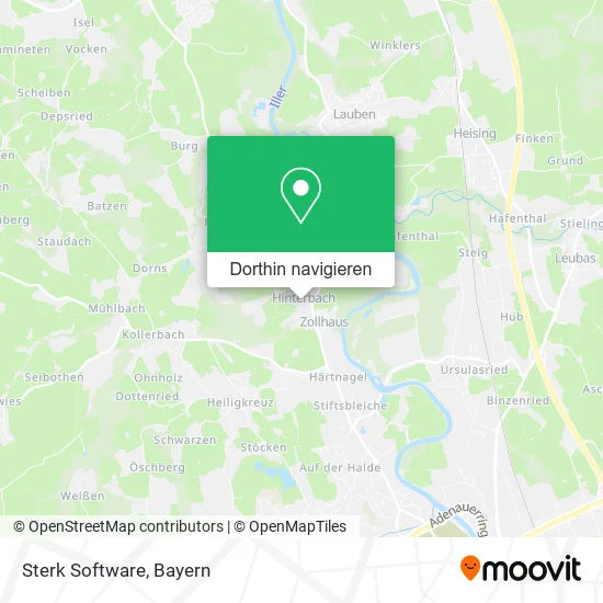 Sterk Software Karte