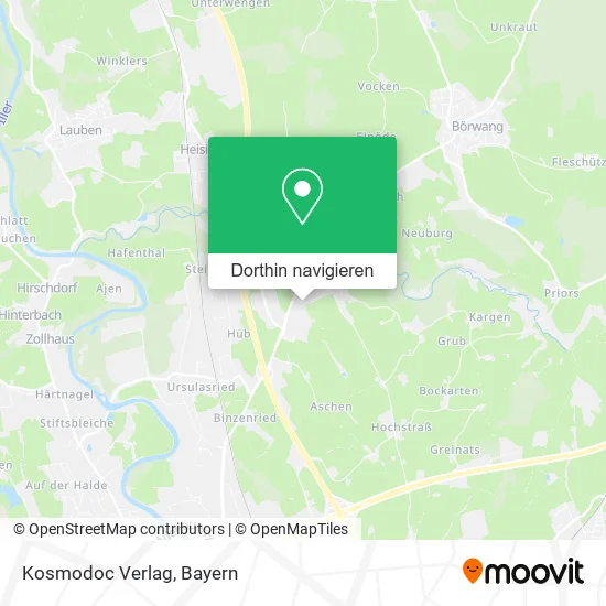 Kosmodoc Verlag Karte