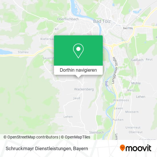 Schruckmayr Dienstleistungen Karte