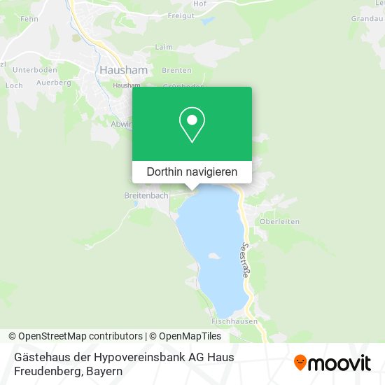 Gästehaus der Hypovereinsbank AG Haus Freudenberg Karte