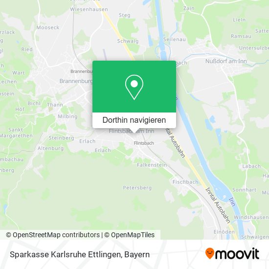 Sparkasse Karlsruhe Ettlingen Karte