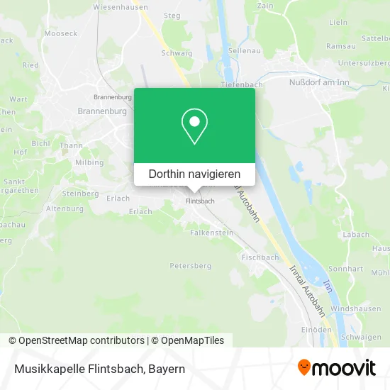 Musikkapelle Flintsbach Karte