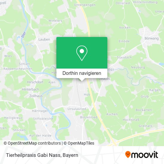 Tierheilpraxis Gabi Nass Karte