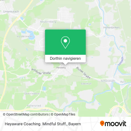 Heyaware Coaching. Mindful Stuff. Karte