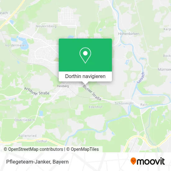 Pflegeteam-Janker Karte