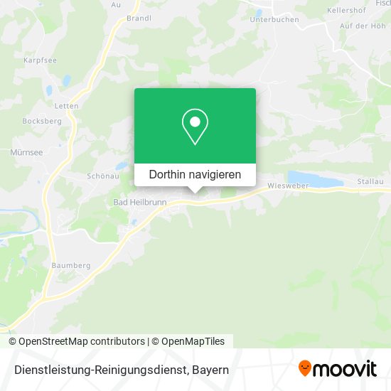 Dienstleistung-Reinigungsdienst Karte