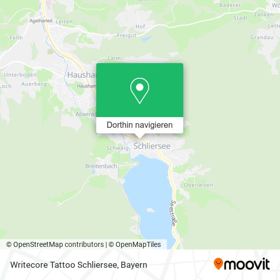 Writecore Tattoo Schliersee Karte