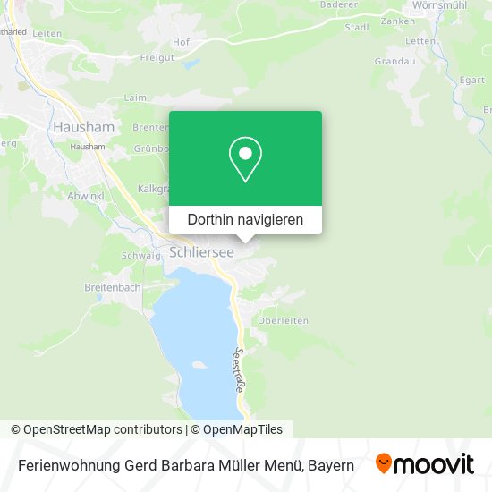 Ferienwohnung Gerd Barbara Müller Menü Karte