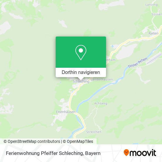 Ferienwohnung Pfeiffer Schleching Karte