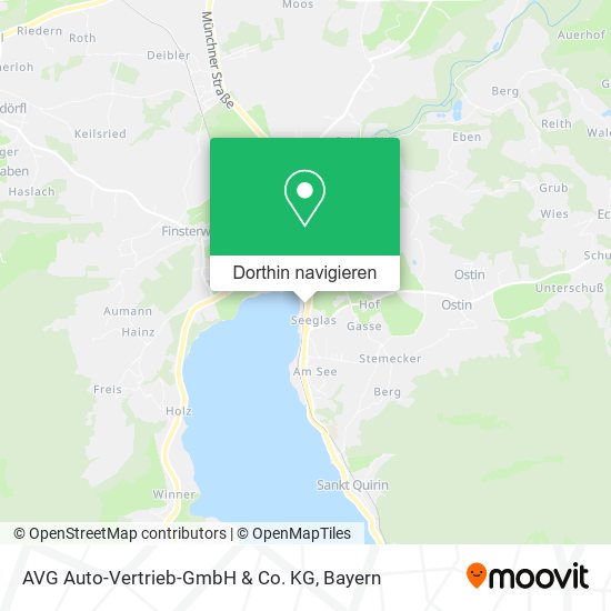 AVG Auto-Vertrieb-GmbH & Co. KG Karte