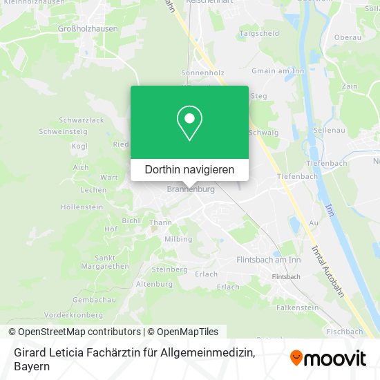 Girard Leticia Fachärztin für Allgemeinmedizin Karte