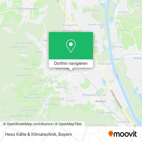 Hess Kälte & Klimatechnik Karte