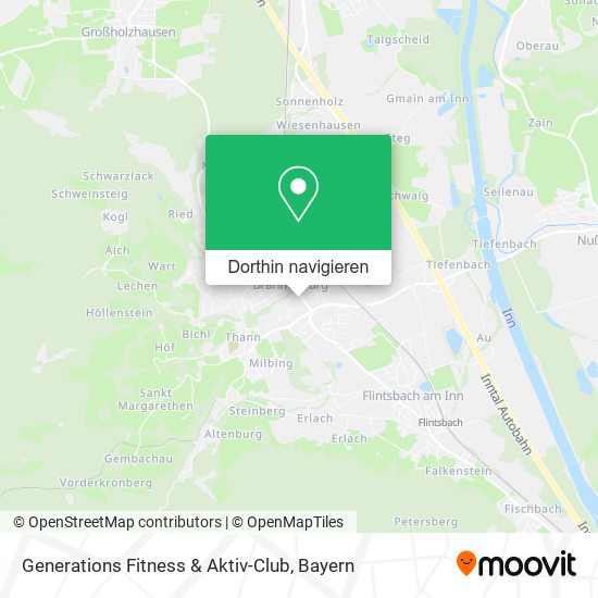Generations Fitness & Aktiv-Club Karte