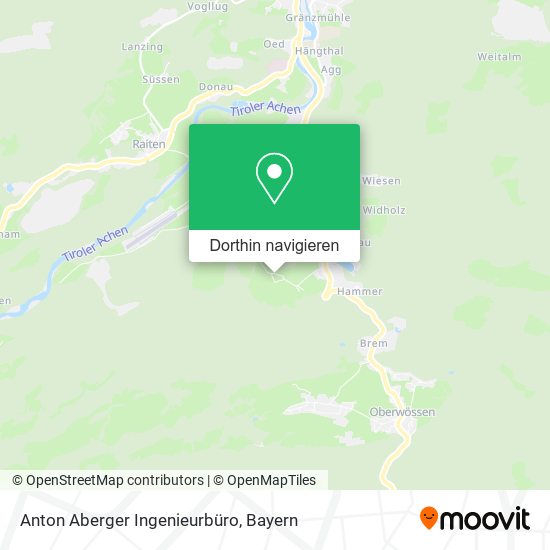 Anton Aberger Ingenieurbüro Karte