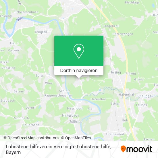 Lohnsteuerhilfeverein Vereinigte Lohnsteuerhilfe Karte
