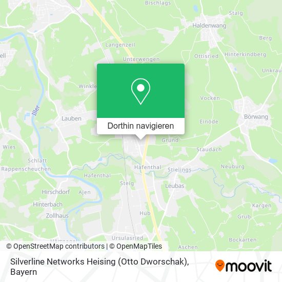 Silverline Networks Heising (Otto Dworschak) Karte