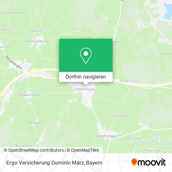 Ergo Versicherung Dominic März Karte
