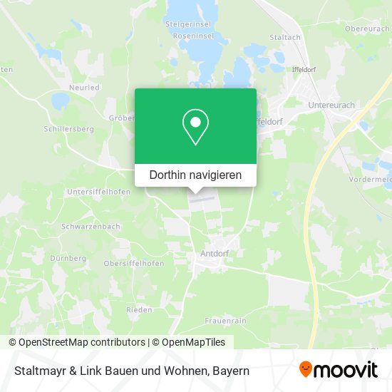 Staltmayr & Link Bauen und Wohnen Karte