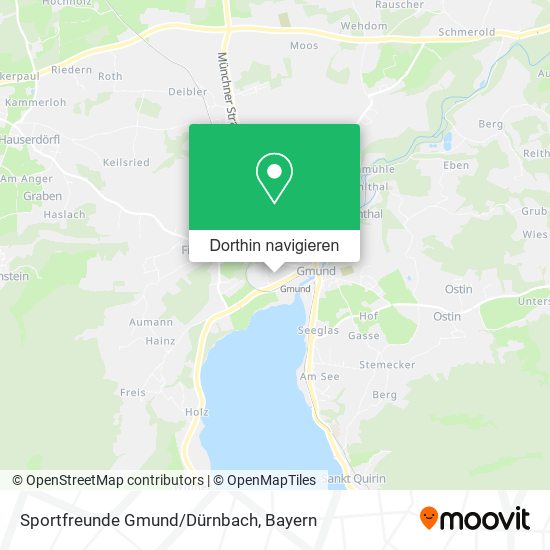Sportfreunde Gmund/Dürnbach Karte