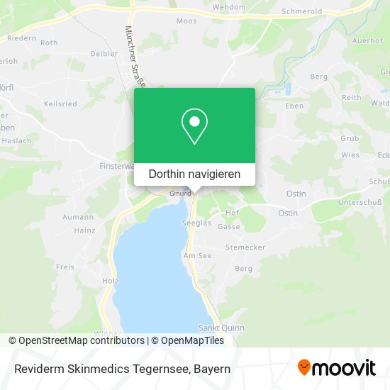 Reviderm Skinmedics Tegernsee Karte