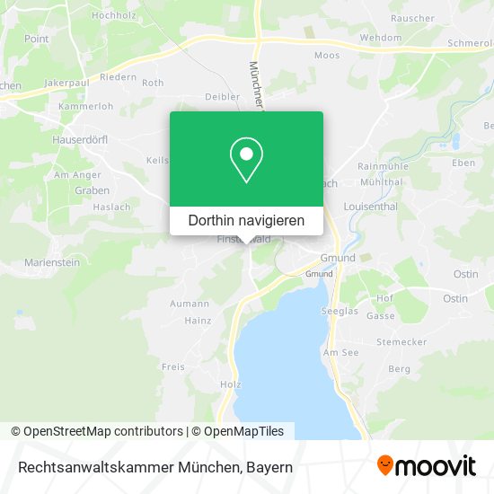 Rechtsanwaltskammer München Karte