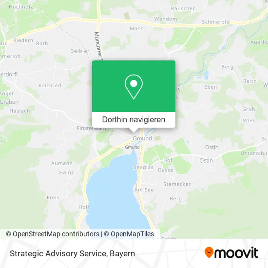 Strategic Advisory Service Karte