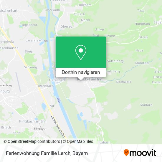 Ferienwohnung Familie Lerch Karte
