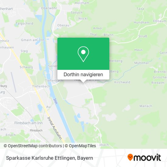 Sparkasse Karlsruhe Ettlingen Karte
