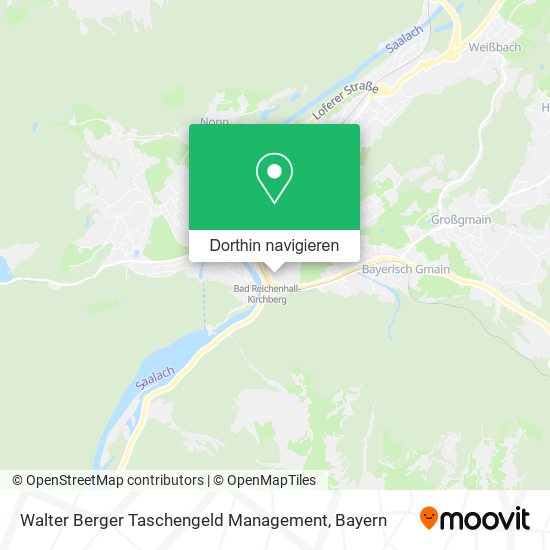 Walter Berger Taschengeld Management Karte