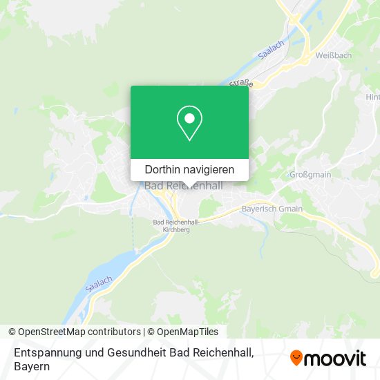 Entspannung und Gesundheit Bad Reichenhall Karte