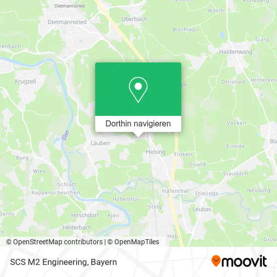 SCS M2 Engineering Karte